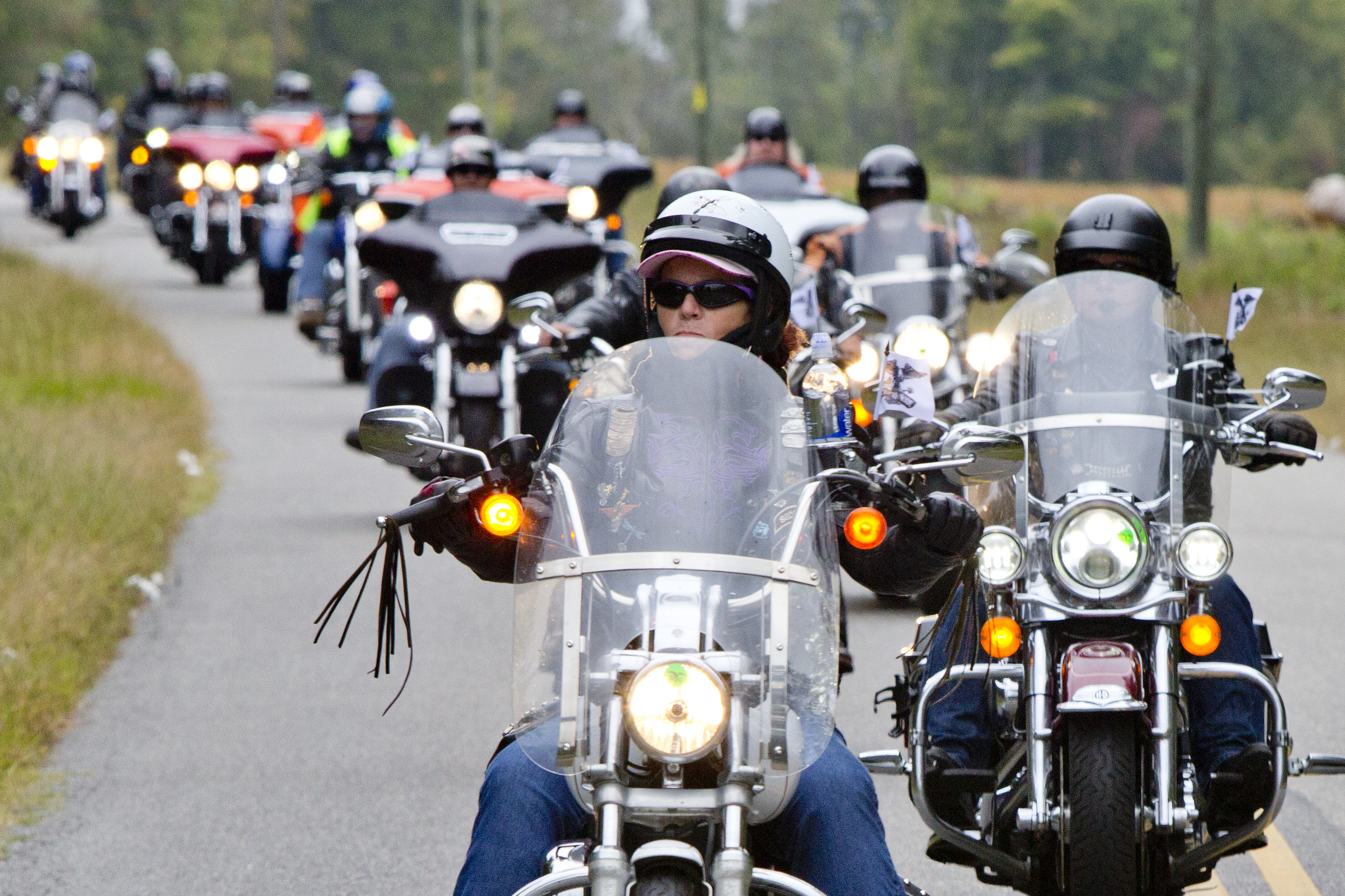 Harley Davidson Bikers Reserved parking