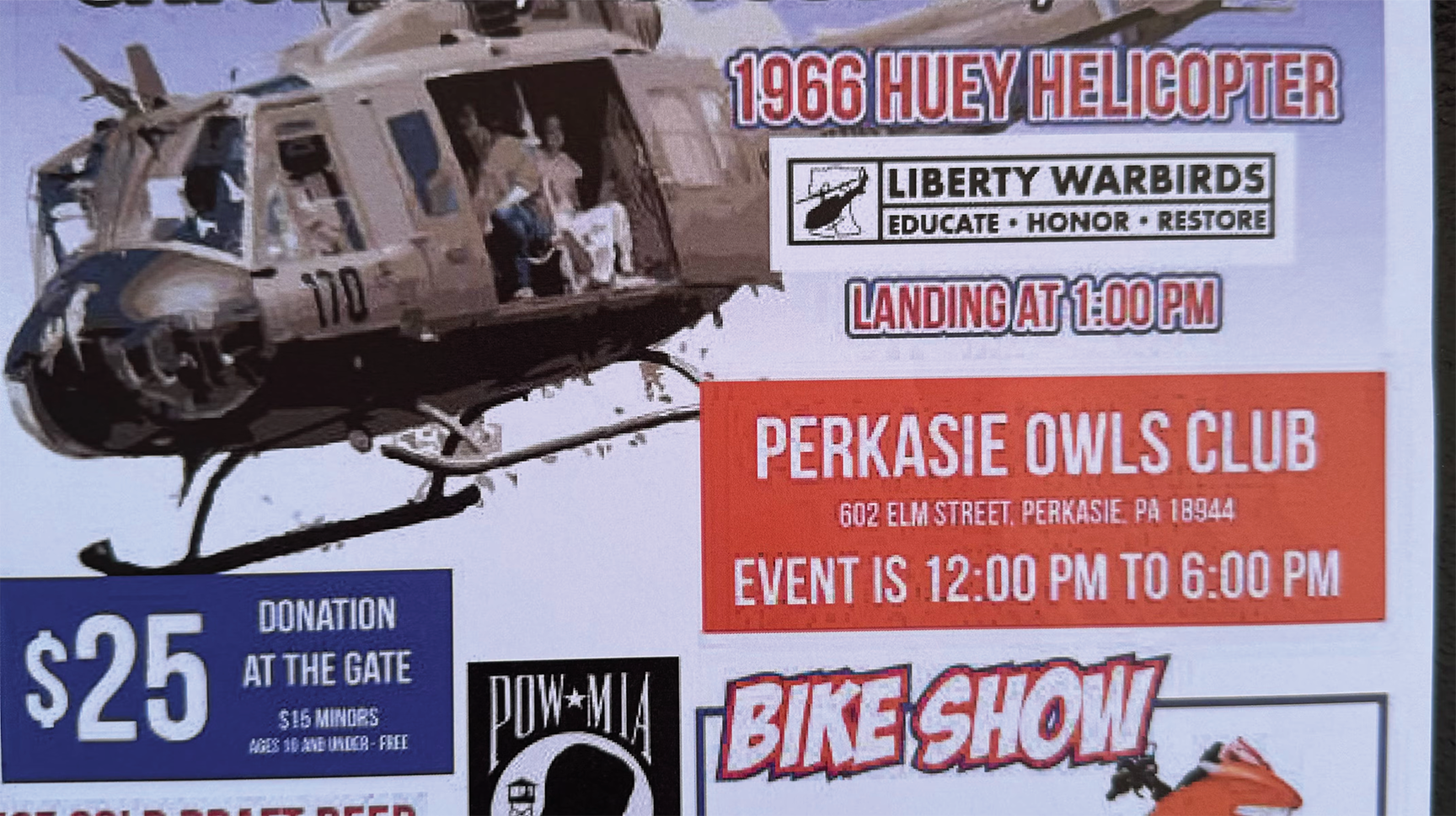 6th Annual Veterans Benefit