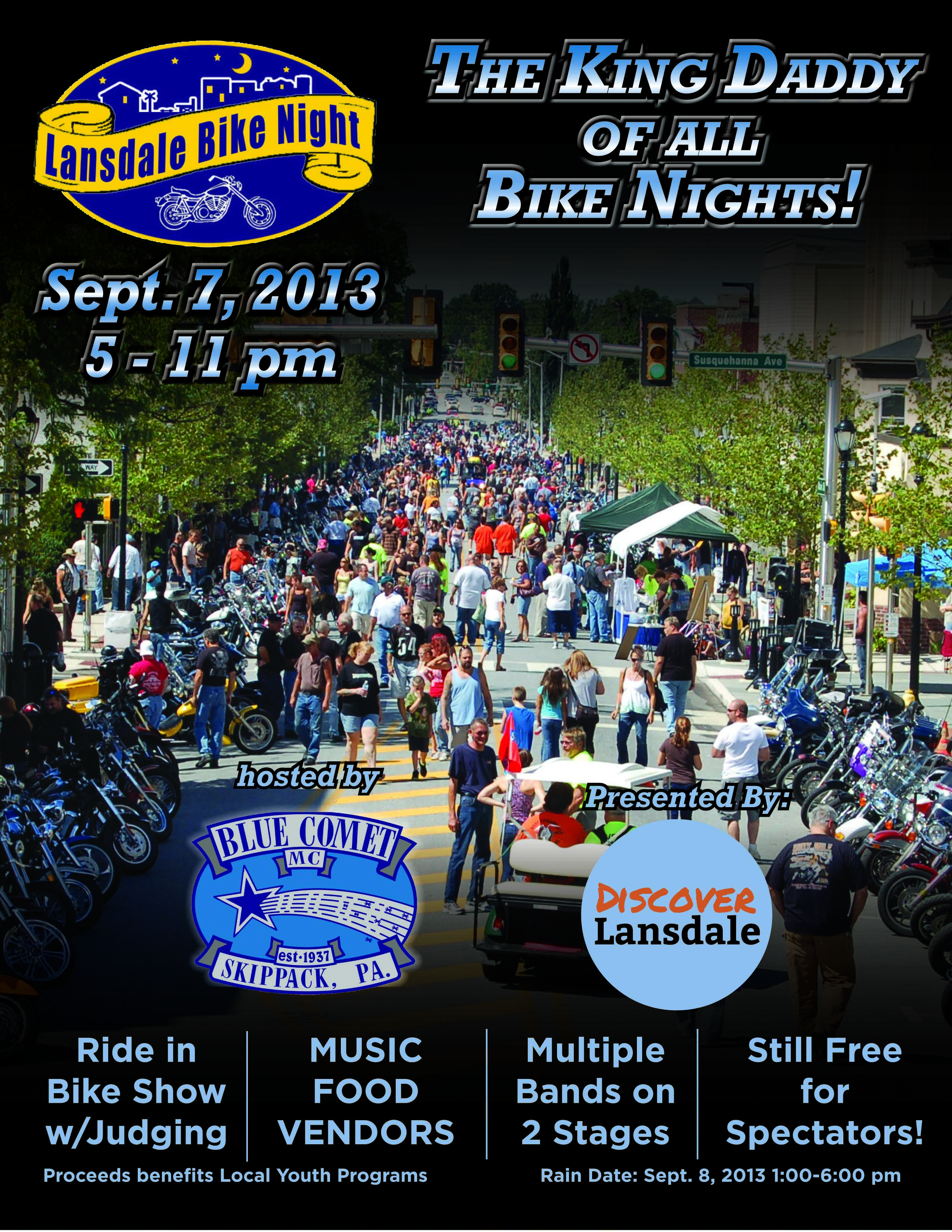2013 bike night flyer indian valley h o g 