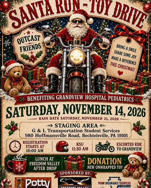 6th Annual Santa Toy Run