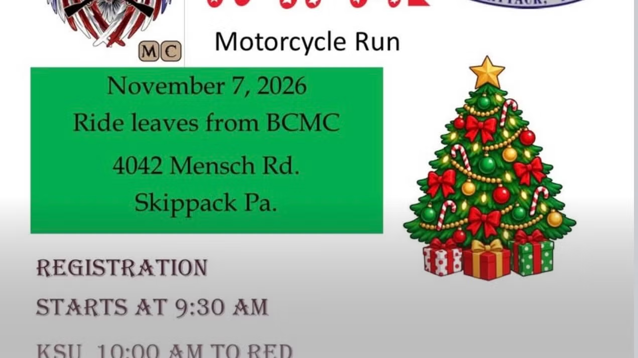 Blue Comets & Committed MC Toys for Tots Ride